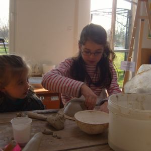 cours poterie enfants